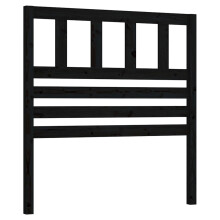 (black, 81 x 4 x 100 cm) vidaXL Bed Headboard Bedroom Bed Header Decorative Headboard Solid Wood Pine