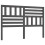 VidaXL (grey, 156 x 4 x 100 cm) vidaXL Bed Headboard Bedroom Bed Header Decorative Headboard Solid Wood Pine 1