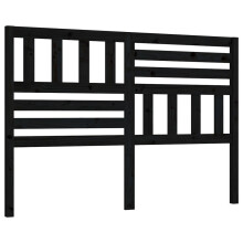 (black, 146 x 4 x 100 cm) vidaXL Bed Headboard Bedroom Bed Header Decorative Headboard Solid Wood Pine