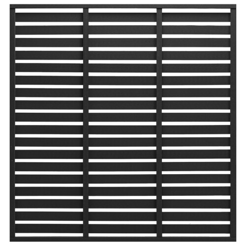VidaXL vidaXL Zaunelement WPC 180x180 cm Schwarz