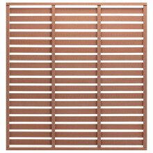 vidaXL Zaunplatte WPC 180x180 cm Braun