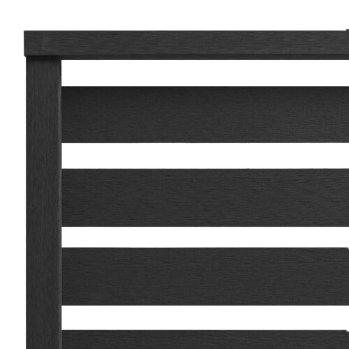 VidaXL vidaXL Zaunelement WPC 180x180 cm Schwarz 2