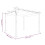 VidaXL vidaXL Pavillon mit Ausziehbarem Dach 3x3 m Creme 4