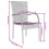 VidaXL vidaXL 3-tlg. Garten-Essgruppe Poly Rattan Grau 8