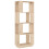 VidaXL (brown) vidaXL Solid Wood Pine Book Cabinet/Room Divider Rack Book Stand Multi Colours 1