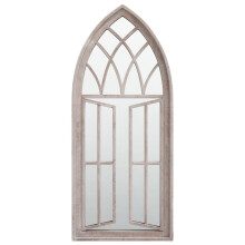 (sand, 70 x 30 cm) vidaXL Garden Mirror Iron for Outdoor Use Furniture Black/Sand 100x45/70x30 cm