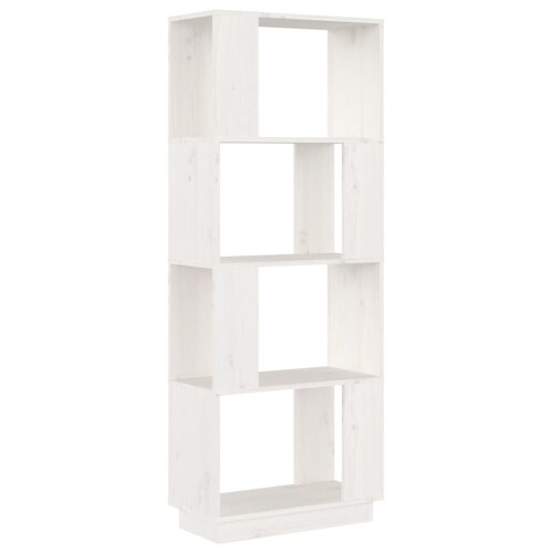 VidaXL (white) vidaXL Solid Wood Pine Book Cabinet/Room Divider Rack Book Stand Multi Colours