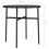 VidaXL vidaXL Beistelltisch Schwarz 45 cm Poly Rattan 4