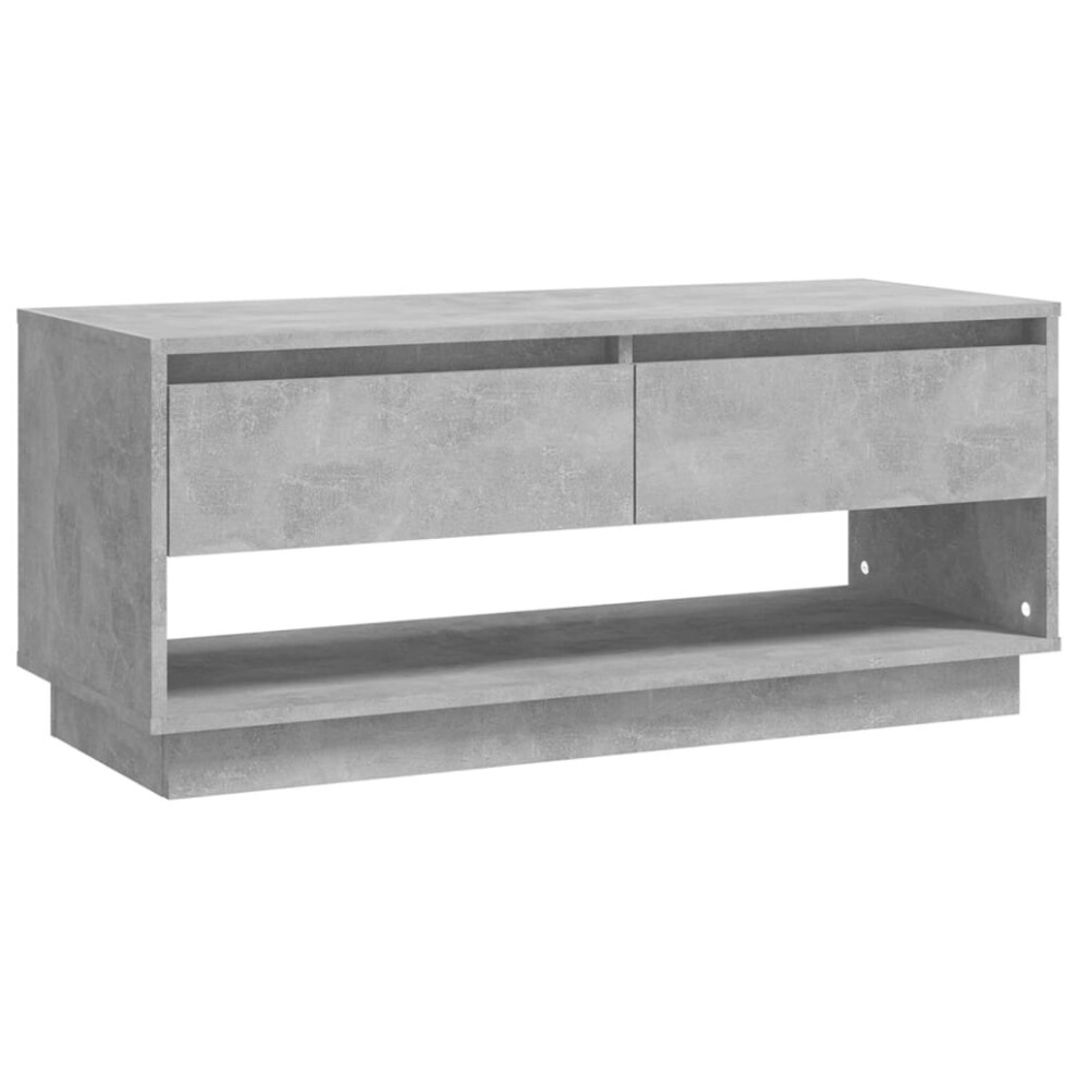 (concrete grey) vidaXL TV Cabinet Chipboard Home Lowboard Hifi Cabinet TV Stand Multi Colours