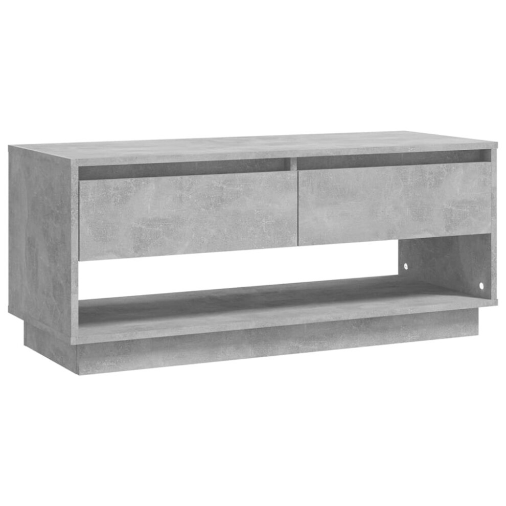 Vidaxl (Concrete ) Tv Cabinet Chipboard Home Lowboard Hifi Cabinet Tv Stand Multi Colours Grey