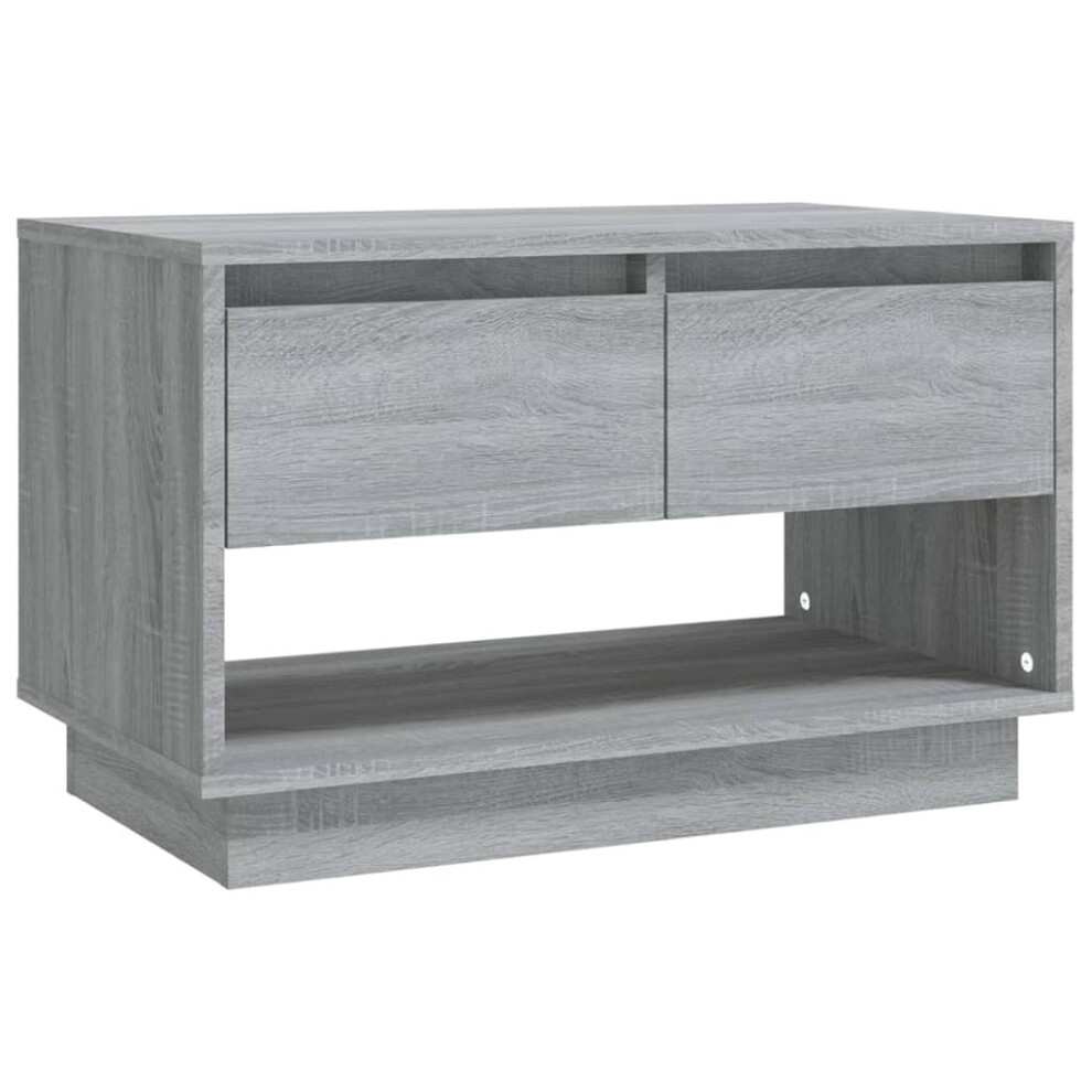 (grey sonoma) vidaXL TV Cabinet White Chipboard Stereo Hifi Cabinet TV Stand Multi Colours