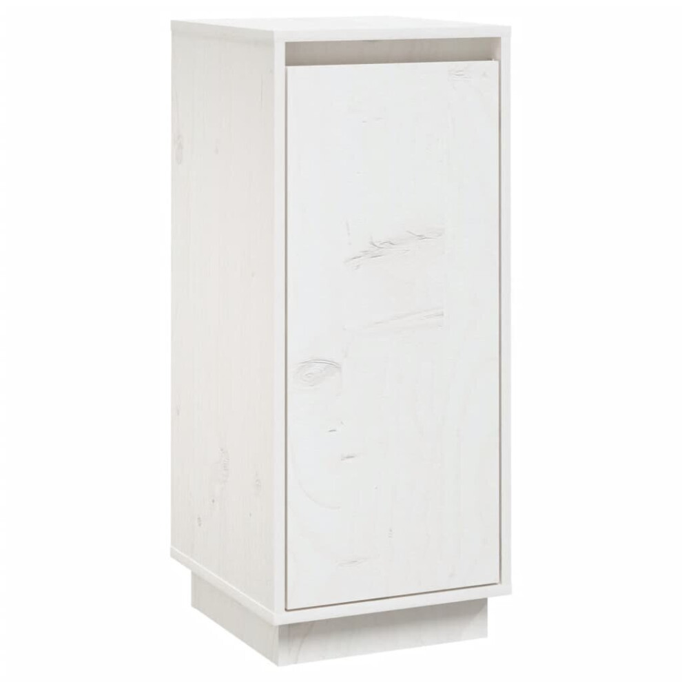 Vidaxl (White, 1) 1/2X Solid Wood Pine Sideboard Side Cabinet Cupboard Multi Colours