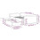 VidaXL (white) vidaXL Bed Frame with Drawers Solid Wood Pine Bedstead Single Multi Colours 9