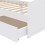 VidaXL (white) vidaXL Bed Frame with Drawers Solid Wood Pine Bedstead Single Multi Colours 7