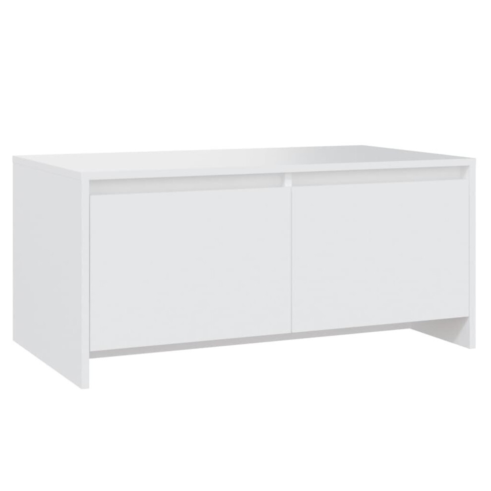 Vidaxl (White) Coffee Table Chipboard Centre End Side Couch Sofa Table Multi Colours