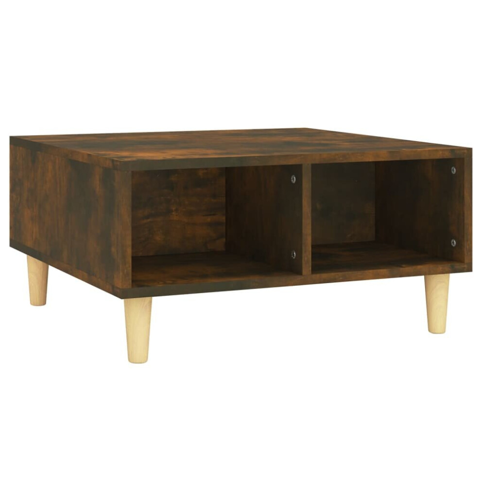 (smoked oak) vidaXL Coffee Table Couch Side Accent Centre Table Chipboard Multi Colours