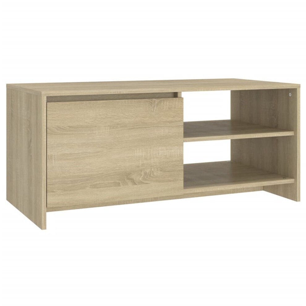 Vidaxl (Sonoma Oak) Coffee Table Engineered Wood Couch Accent Side Sofa Table Multi Colours