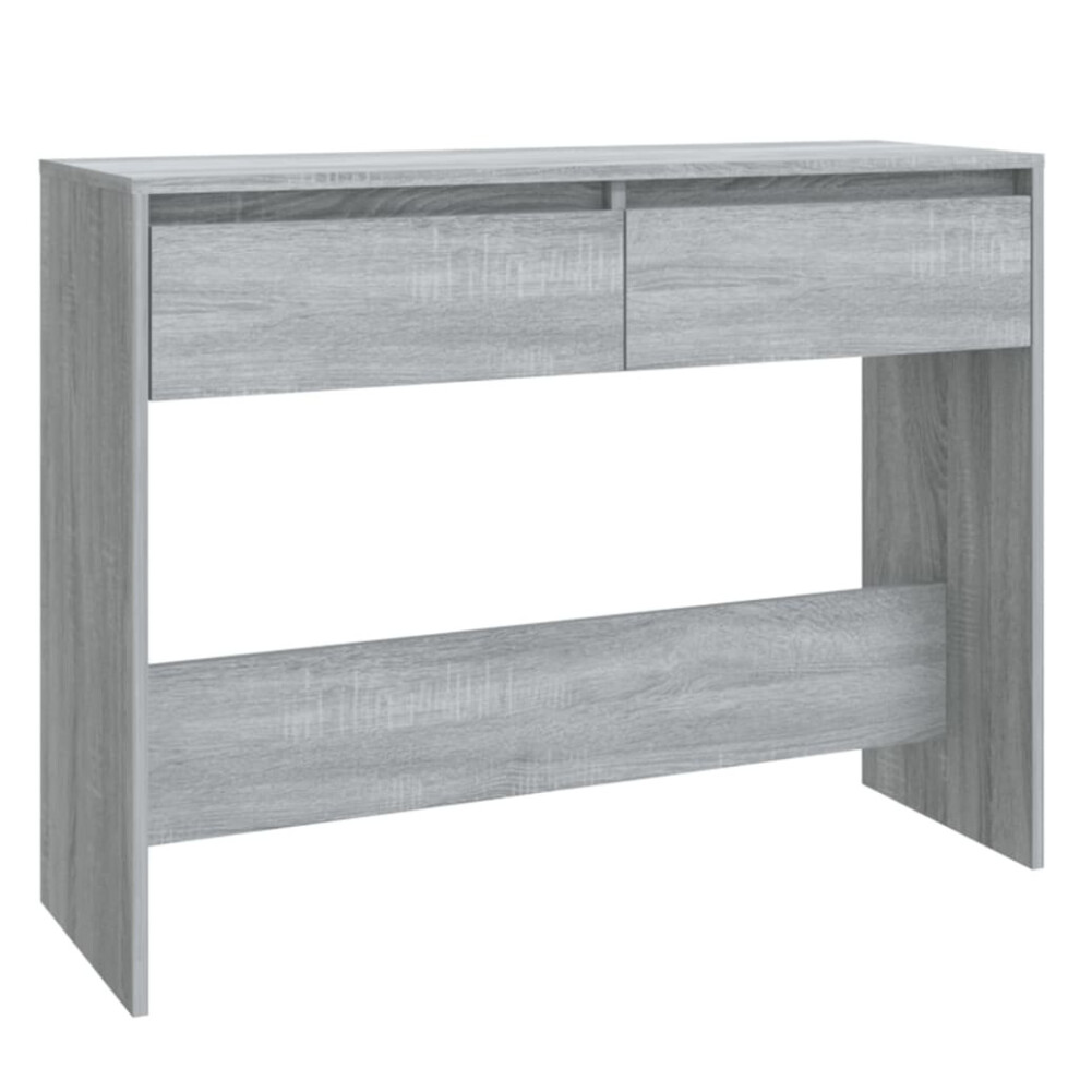 Vidaxl ( Sonoma) Console Table Hallway Accent Couch Table End Side Table Engineered Wood Grey