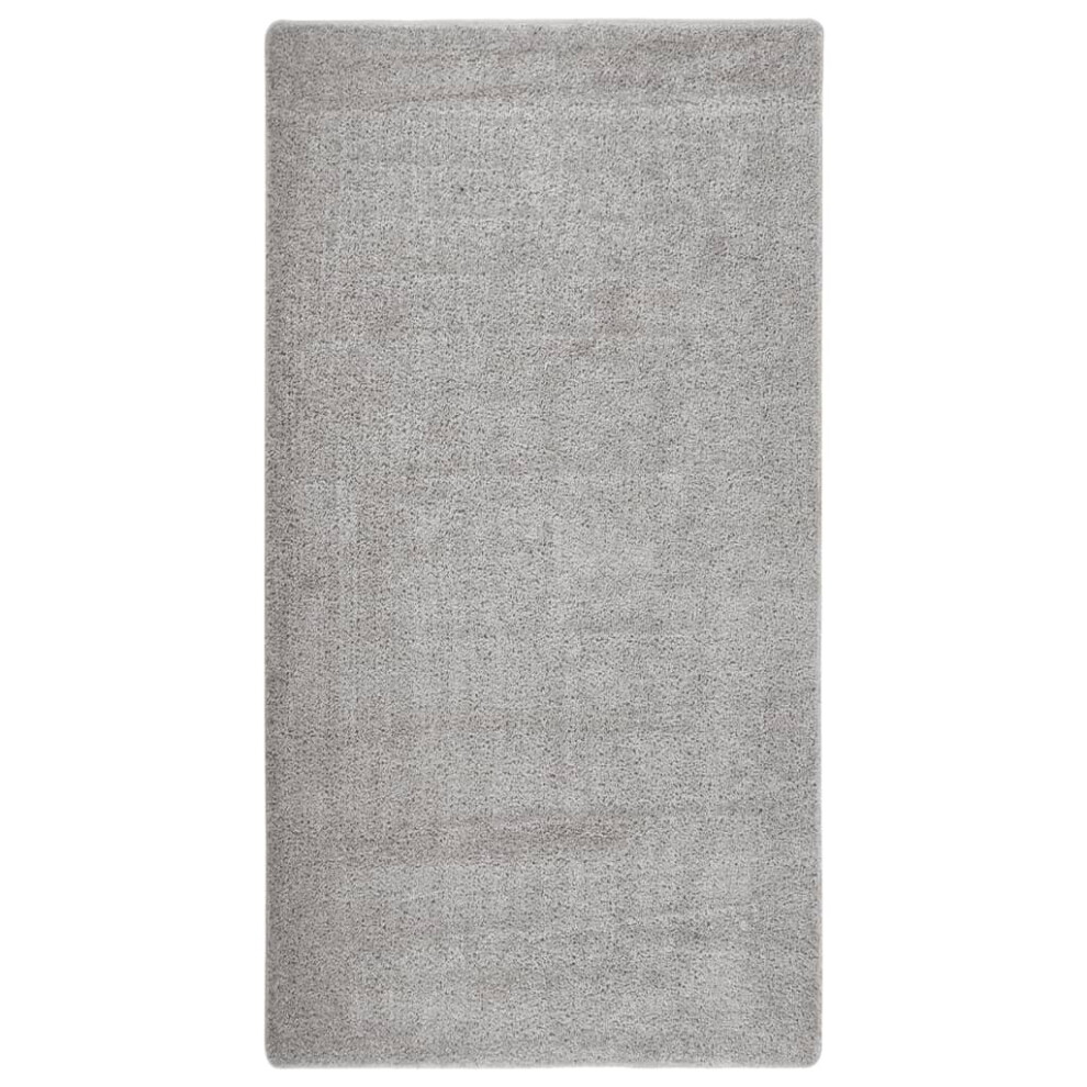 (light grey, 80 x 150 cm) vidaXL Shaggy Rug Anti Slip Area Rug Floor Carpet Multi Colours Multi Sizes