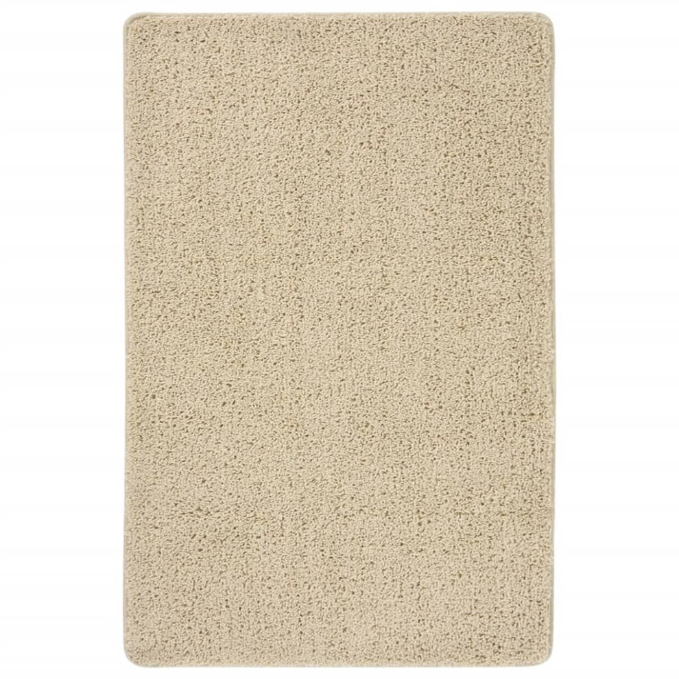 (cream, 200 x 290 cm) vidaXL Shaggy Rug Anti Slip Area Rug Floor Carpet Multi Colours Multi Sizes