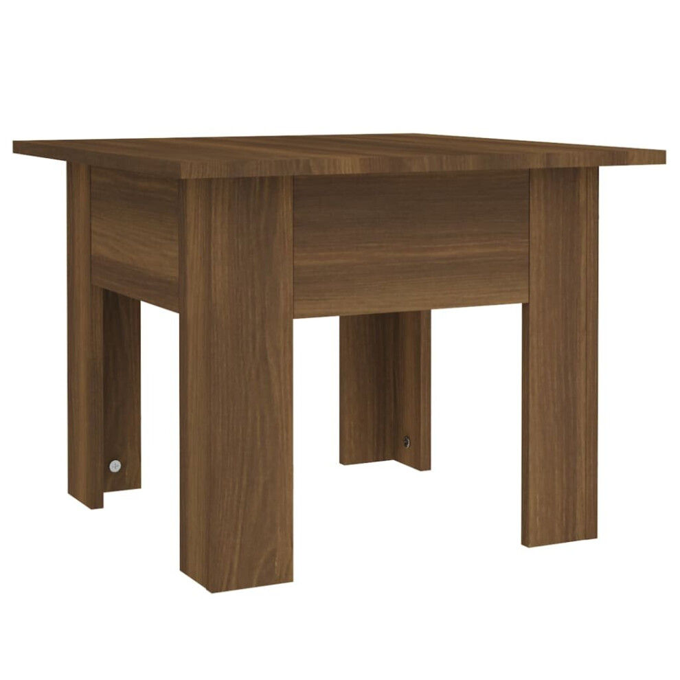 (brown oak) vidaXL Coffee Table Chipboard Home Indoor Tea Table Furniture Multi Colours