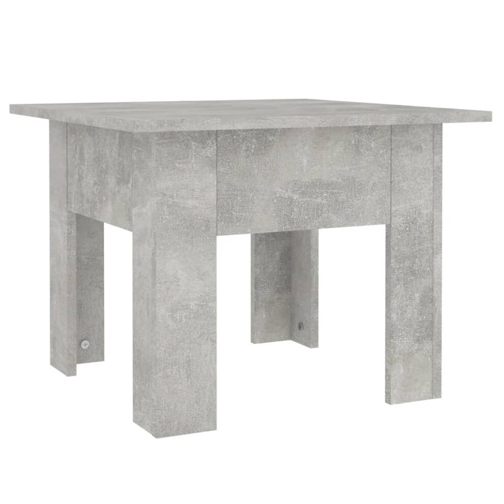 Vidaxl (Concrete Grey) Coffee Table Couch Table Hall End Center Accent Table Engineered Wood
