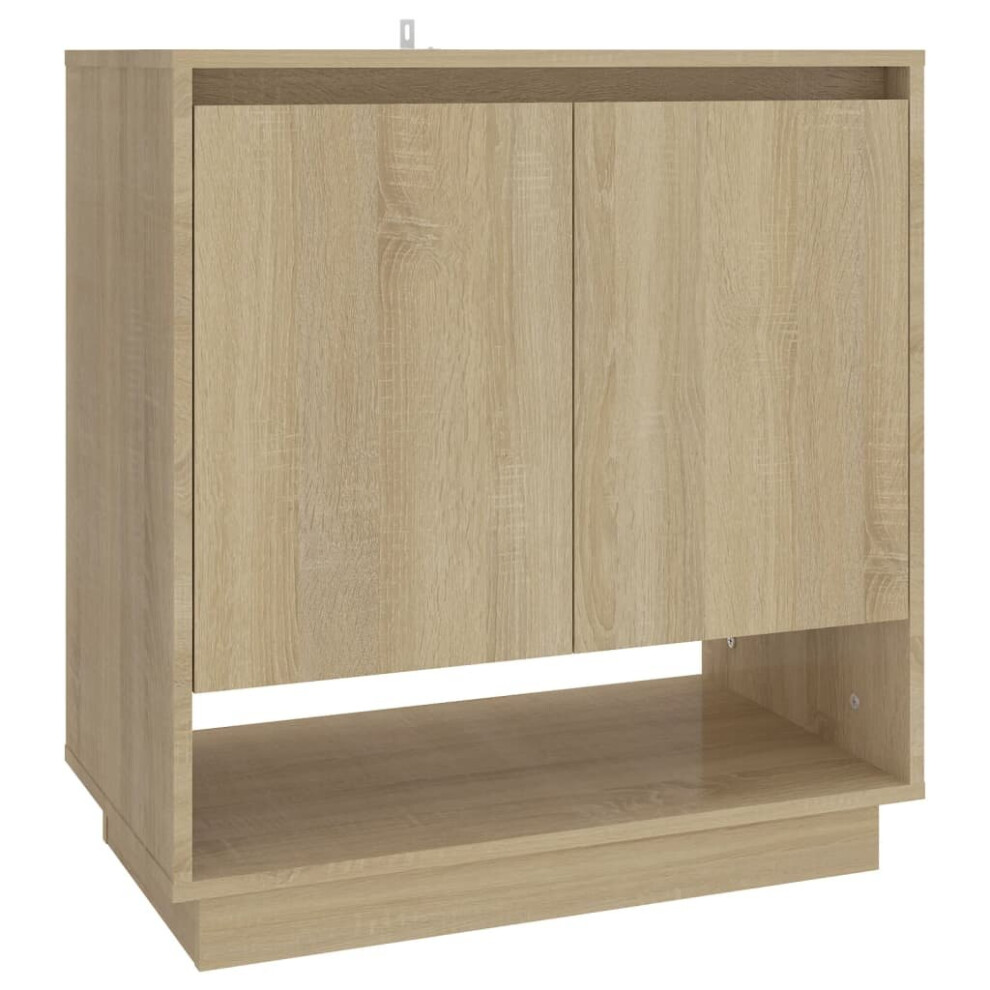 Vidaxl (Sonoma Oak) Sideboard Chipboard Home Bedroom Side Cabinet Furniture Multi Colours