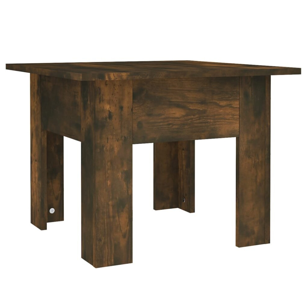 Vidaxl (Smoked Oak) Coffee Table Couch Table Hall End Center Accent Table Engineered Wood Brown