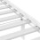 VidaXL (white, 200 x 200 cm) vidaXL Bed Frame Bed Base Bedstead Bedroom Mattress Foundation Solid Wood 6