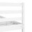 VidaXL (white, 200 x 200 cm) vidaXL Bed Frame Bed Base Bedstead Bedroom Mattress Foundation Solid Wood 7