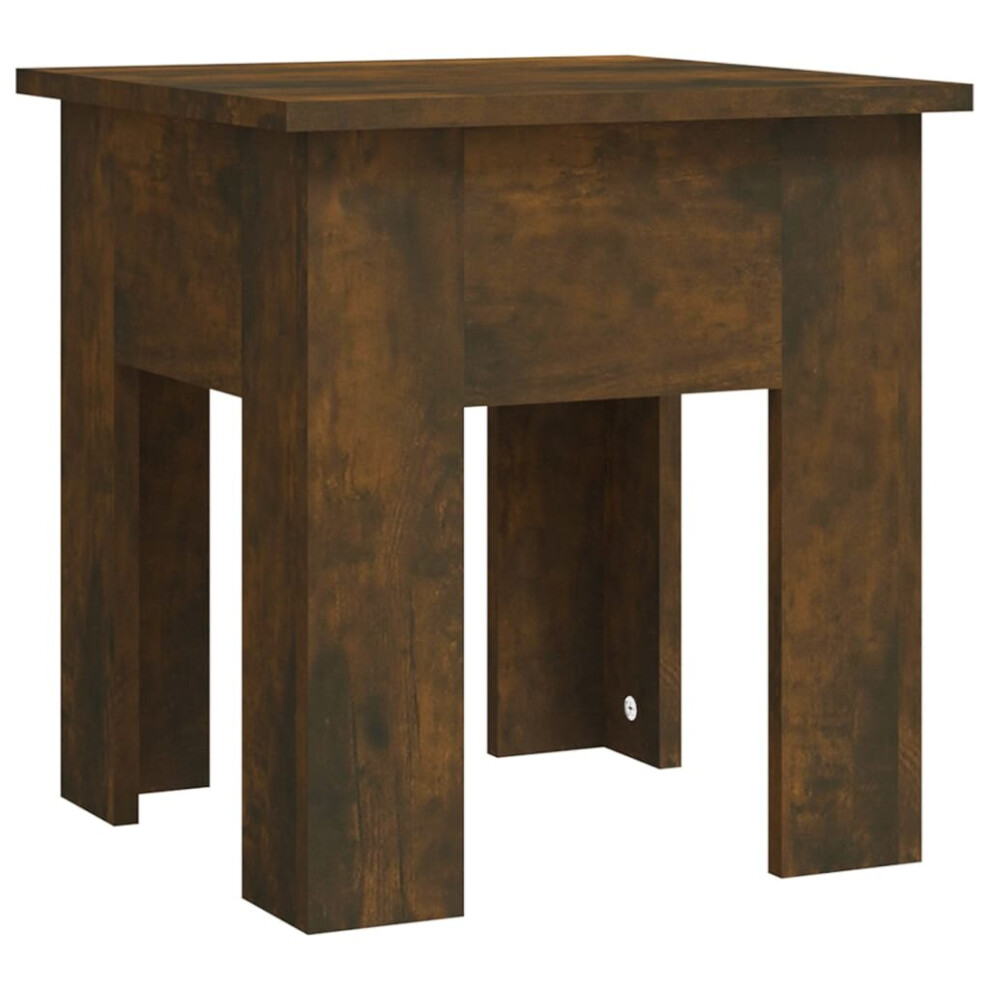 Vidaxl (Smoked Oak) Coffee Table Couch Table Hall End Center Accent Table Engineered Wood