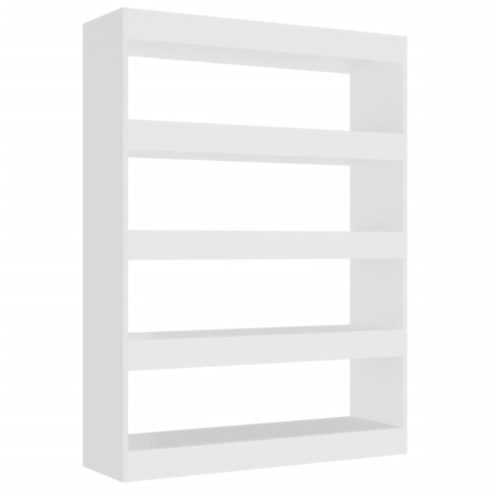 (white) vidaXL Book Cabinet/Room Divider Bookcase Cabinet Book Shelf Multi Colours