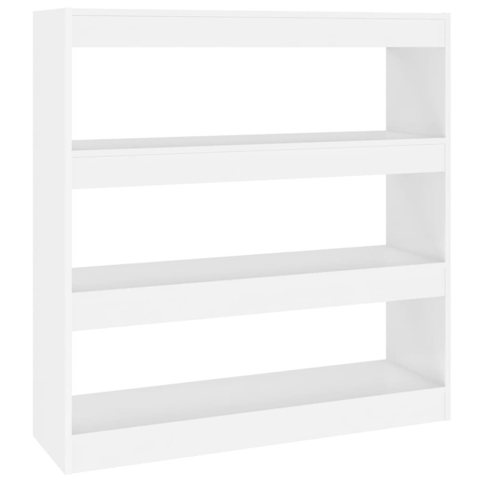 Vidaxl (White) Book Cabinet/Room Divider Home Storage Cabinet Furniture Multi Colours