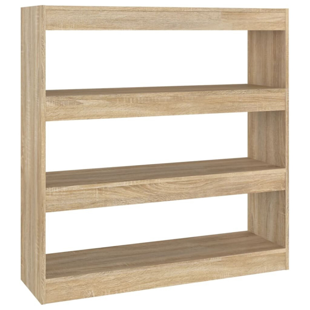 Vidaxl (Sonoma Oak) Book Cabinet/Room Divider Home Storage Cabinet Furniture Multi Colours