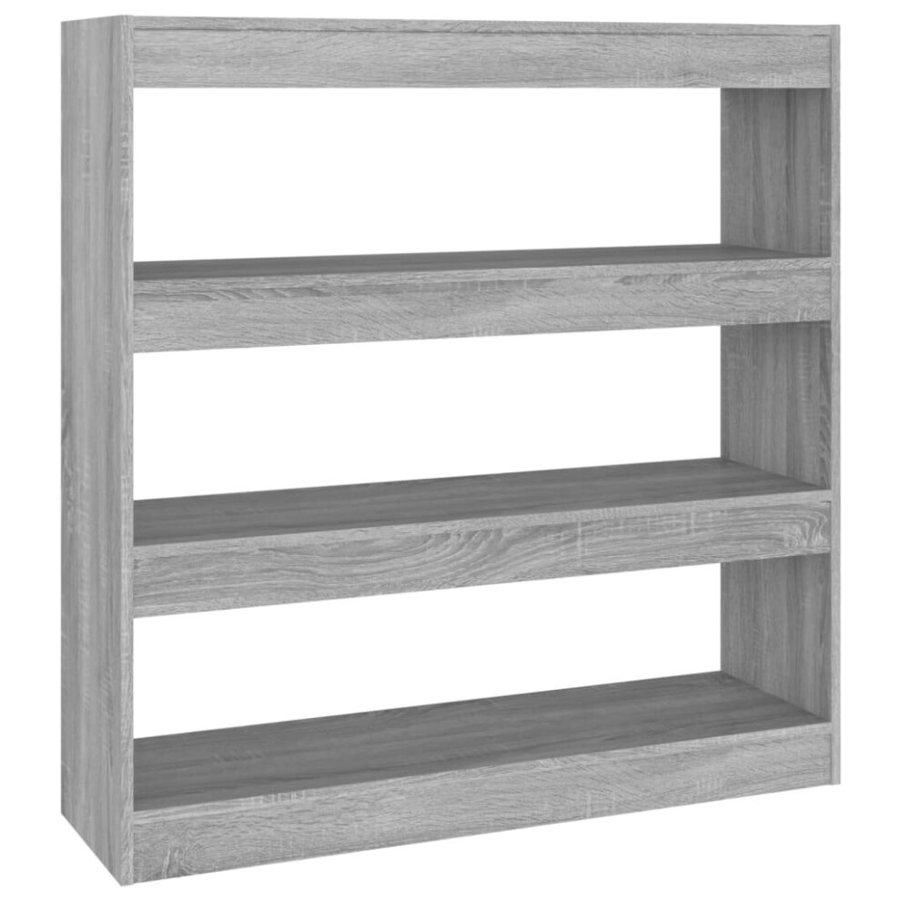 Vidaxl (Grey Sonoma) Book Cabinet/Room Divider Home Storage Cabinet Furniture Multi Colours