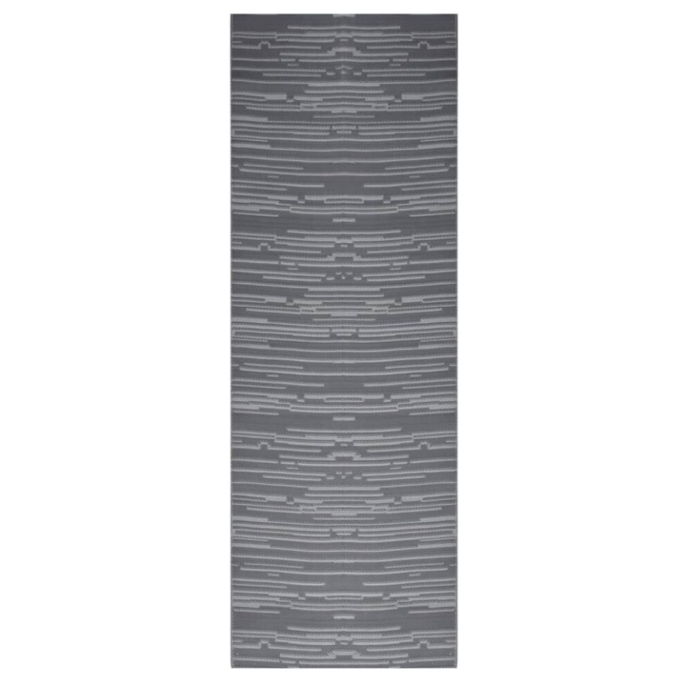 (anthracite, 80 x 250 cm) vidaXL Outdoor Carpet Garden Rug Carpet Patio Mat Area Rug Balcony Blanket PP