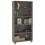 VidaXL (light grey) vidaXL Highboard Solid Wood Pine Wooden Storage Shelf Sideboard Multi Colours 2