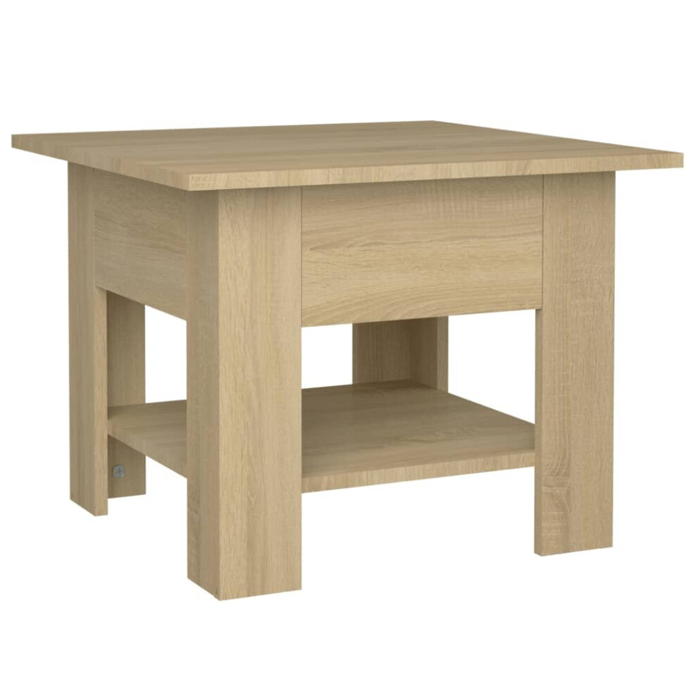 Vidaxl (Brown) Coffee Table Couch Table Hall End Center Accent Table Engineered Wood