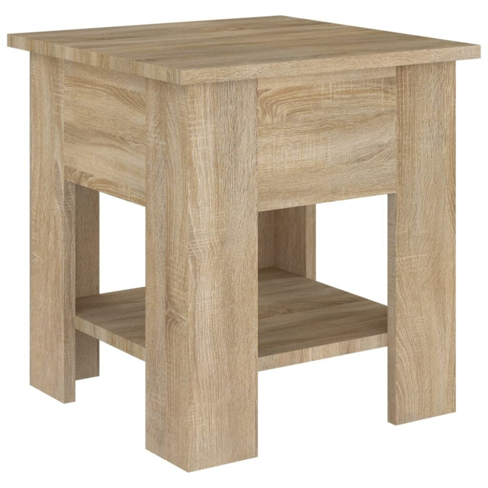 Vidaxl (Sonoma Oak) Coffee Table Couch Table Hall End Center Accent Table Engineered Wood