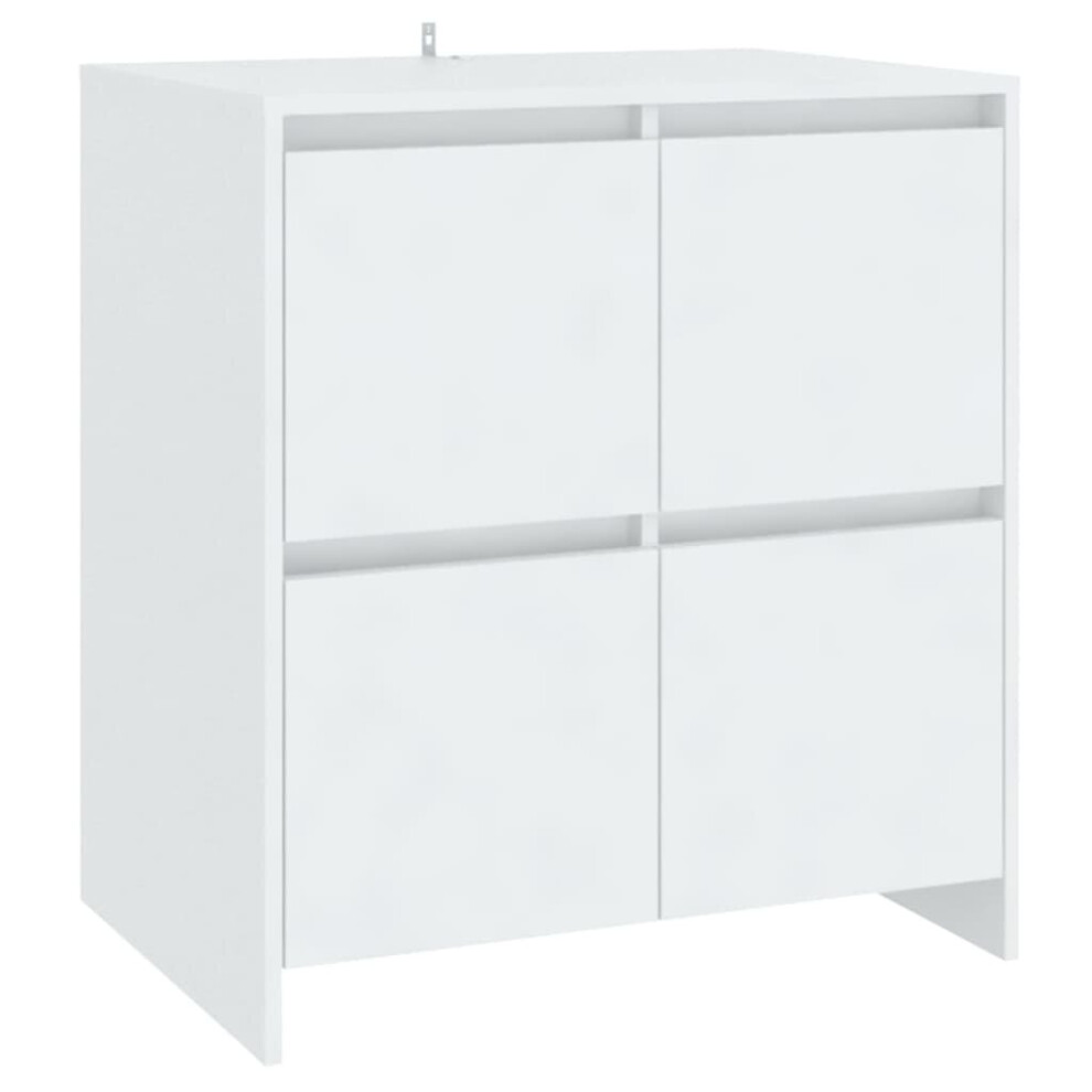 Vidaxl (White) Sideboard Chipboard Bedroom Storage Book Console Cabinet Multi Colours