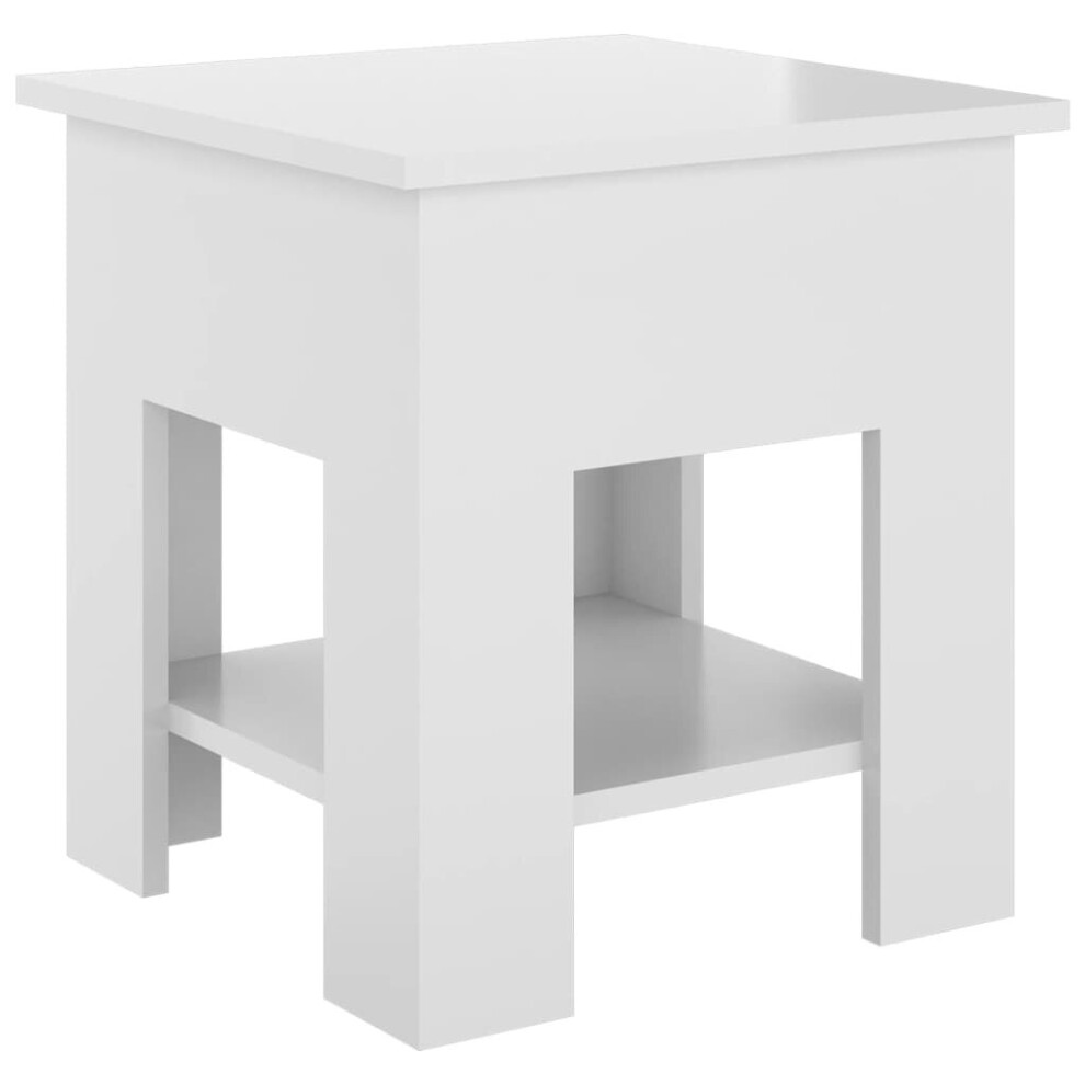 (high gloss white) vidaXL Coffee Table Engineered Wood Sofa Accent Centre Table Multi Colours