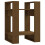 VidaXL (honey brown) vidaXL Solid Wood Pine Book Cabinet/Room Divider Storage Rack Multi Colours 1