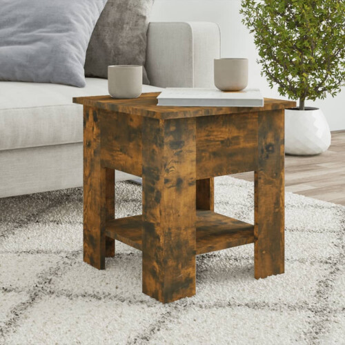 VidaXL (smoked oak) vidaXL Coffee Table Couch Table Hall End Center Accent Table Engineered Wood