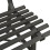 VidaXL vidaXL Gartenbank 110 cm Stahl Schwarz 6
