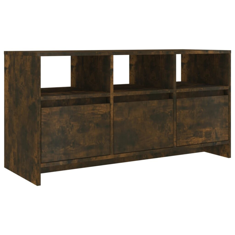 Vidaxl (Smoked Oak) Tv Cabinet Chipboard Living Room Stereo Cabinet Tv Stand Multi Colours