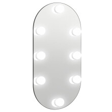 (60 x 30 cm) vidaXL Mirror Dressing Room Make up Vanity Mirror Bedroom Wall Mirror Glass