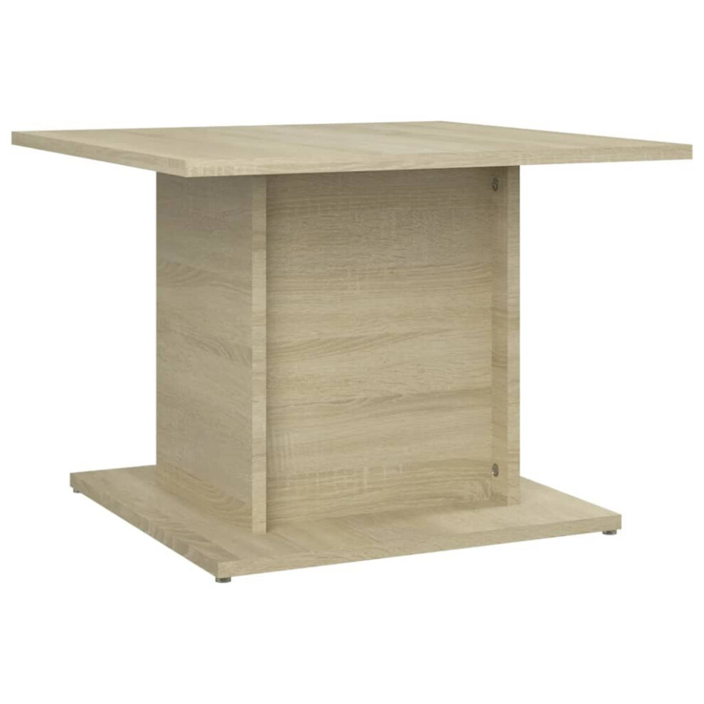 Vidaxl (Sonoma Oak) Coffee Table Couch Table Hall End Center Accent Table Engineered Wood Brown