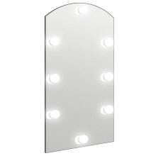 (90 x 45 cm) vidaXL Mirror Dressing Room Make up Vanity Mirror Bedroom Wall Mirror Glass