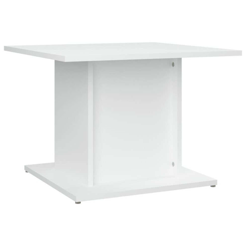 Vidaxl (White) Coffee Table Couch Table Hall End Center Accent Table Engineered Wood