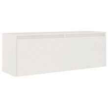 (white, 1) vidaXL Wall Cabinet Hanging Storage Cabinet Wall Cupboard Solid Wood Pine
